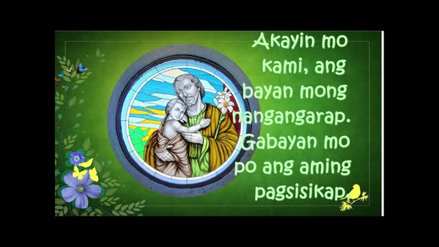 Pagsamo Kay San Jose (Pleading to St. Joseph)