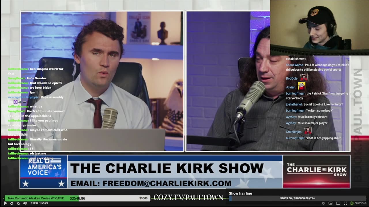 Paul Town reacts to Charlie Kirk