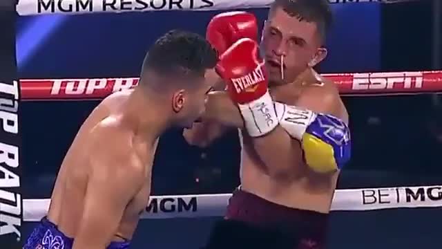 Longest snort in boxing history 🥊🥊