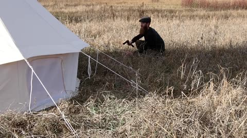 Life of a Woodsman - Camp Setup