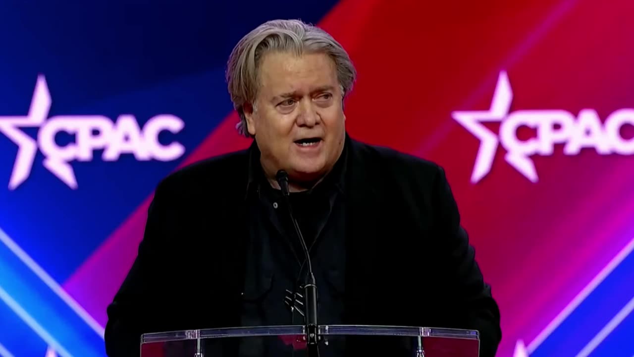 Steve Bannon at CPAC: "We’ve paid enough in the wars in Europe. We are not a European power. We are a Pacific power."