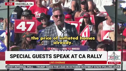 Grant Cardone GOES OFF on Kamala at Trump rally with no filter