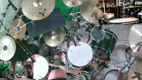 Dub Love Revisited, Anthony & The Persistents (Anthony Michael Angelo Drum Tracking Video) 10 of 10