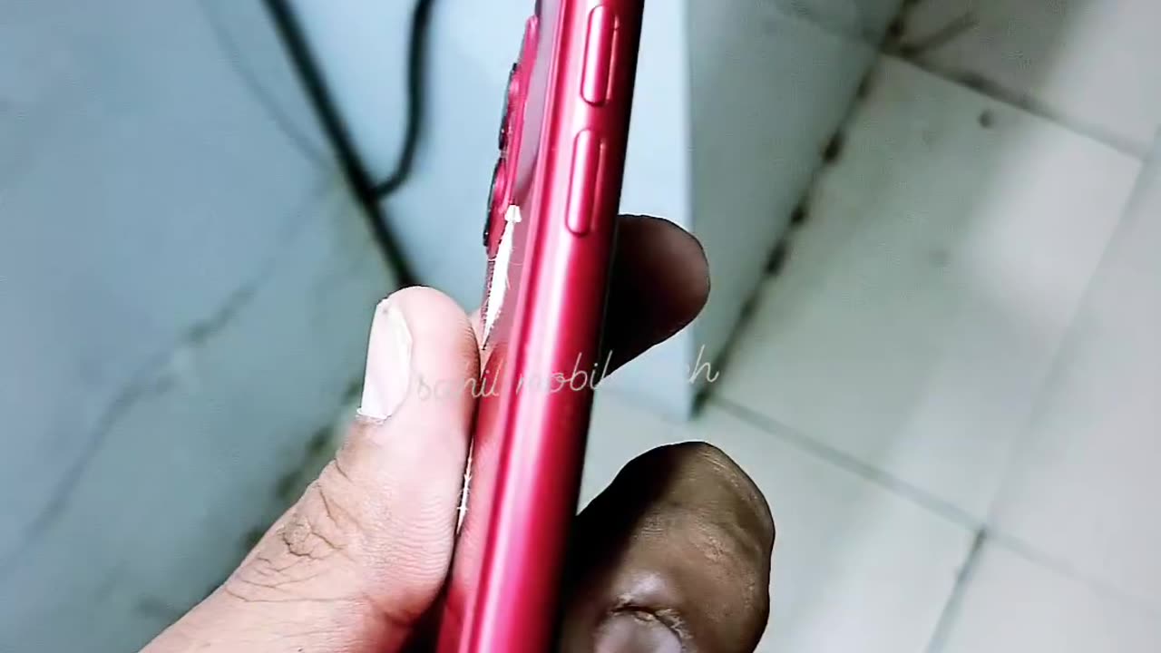 😱i phone 11 Mobile Red ♥️ Colur #sahilmobiletech
