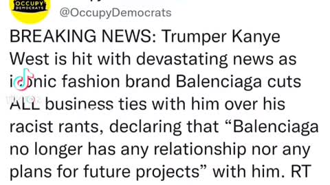 Another One bites the dust Kanye West is going on all these companies