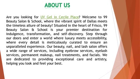 Are you looking for UV Gel in Cecile Place?