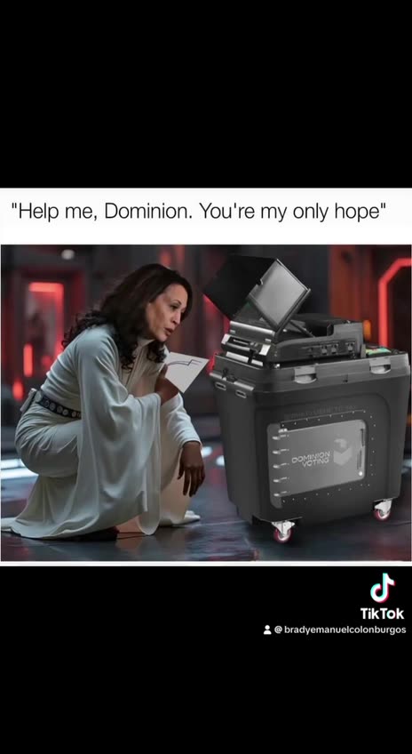 "Help me, Dominion. You're my only hope" 😄