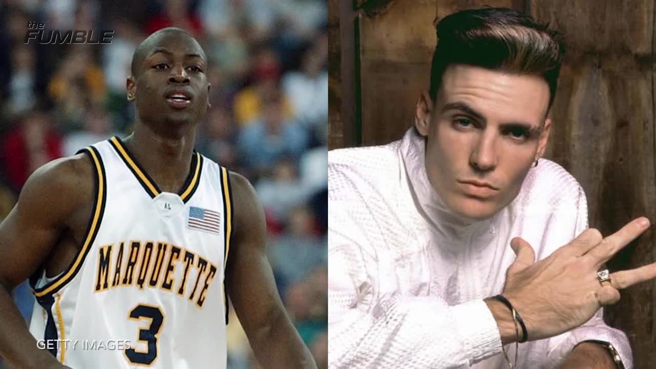 Dwyane Wade Jumps on Stage with Vanilla Ice