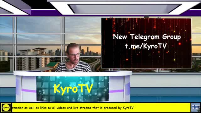 My first Live stream on Telegram