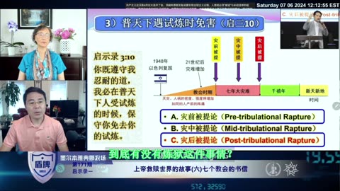 #4-睚鲁谈如何理解灾前被提-灾后被提-灾前部分被提和灾后部分被提-字幕版