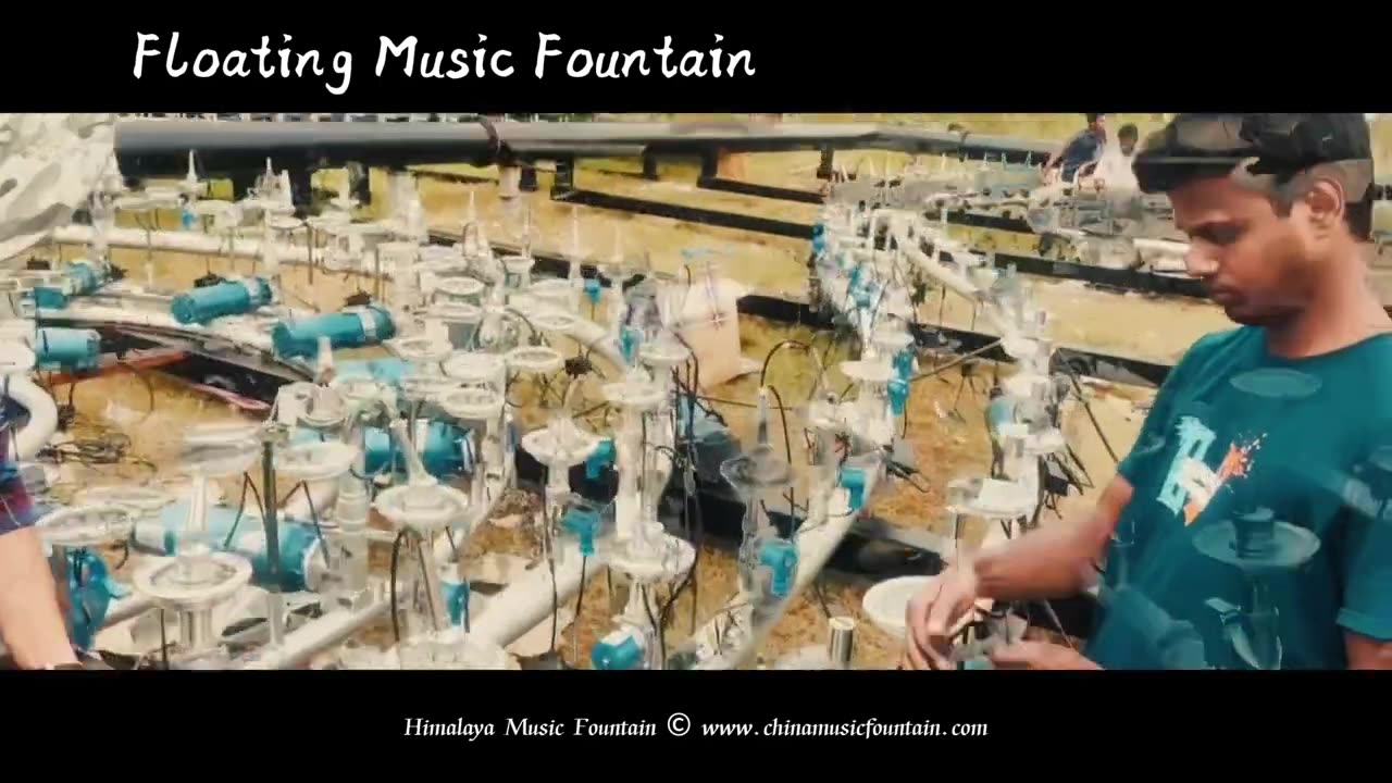 Installation of Musical Fountain in Bangladesh __ Himalaya Music Fountain Design and Manufacture