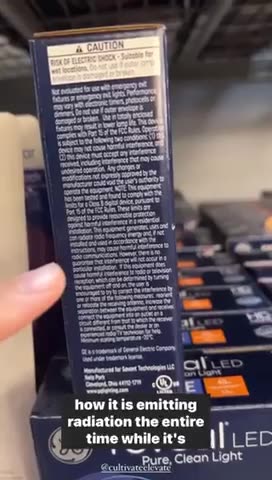 LED lights are part of the genocide program. They are mandatory in europe.