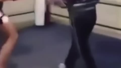 Old Man Teaches Young Bully a Lesson in the Boxing Ring