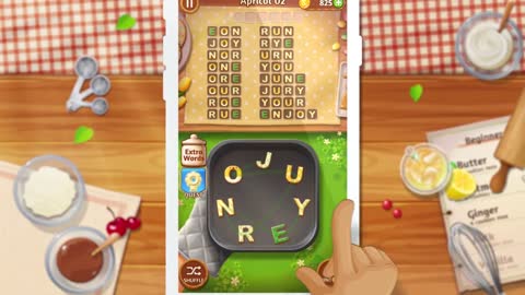 Word cookies video_Journey Landscape 25s