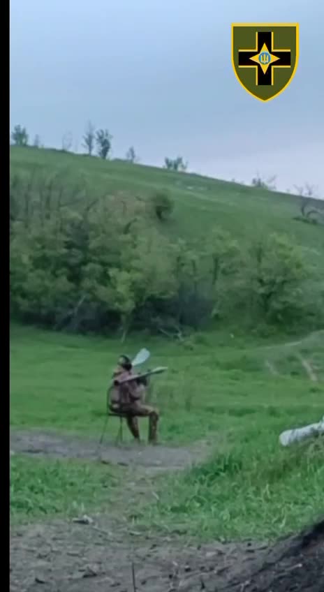 Ukrainian Smoke Break