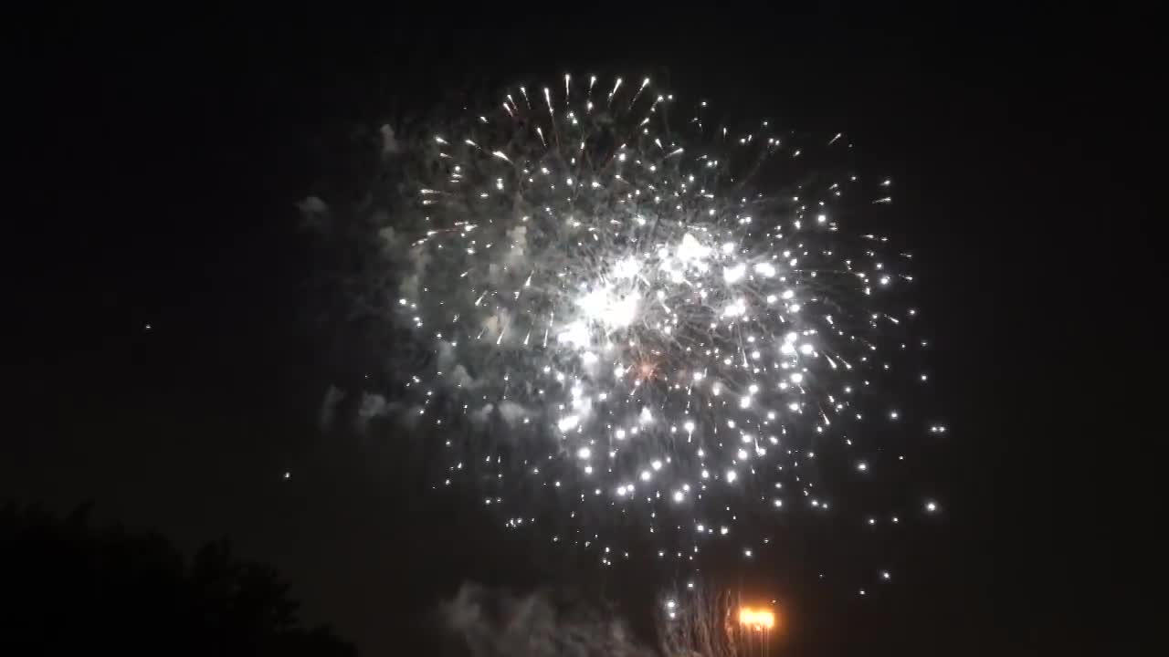岐阜県大垣市で行われた花火大会