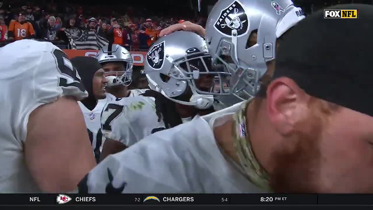 DEREK CARR AND DAVANTE ADAMS CALLED GAME!