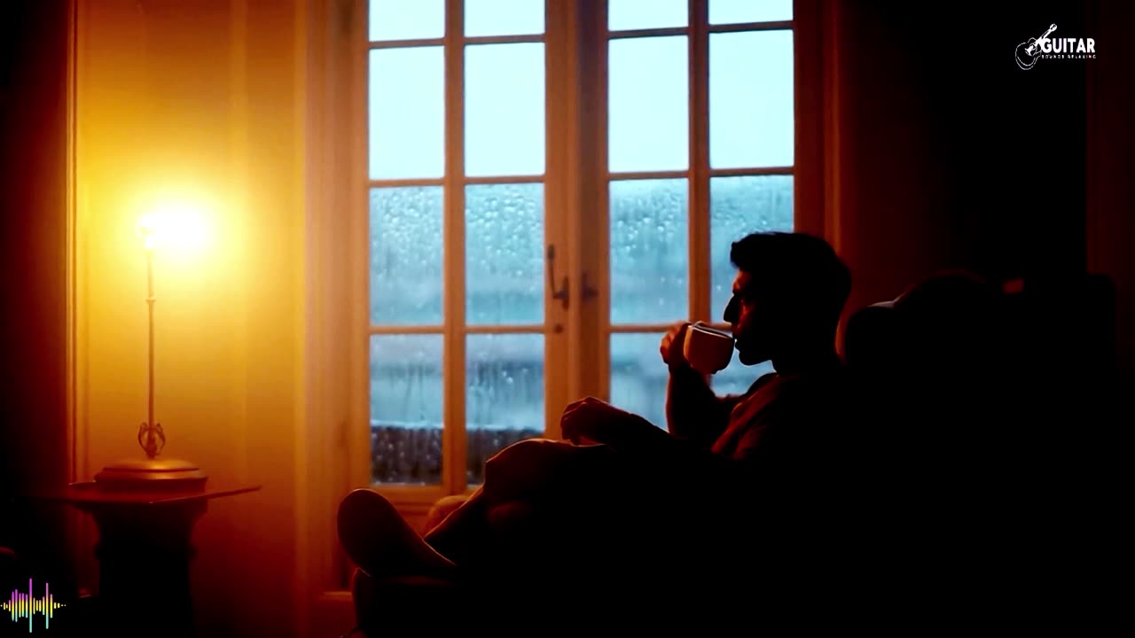 Rainy Window Chill: 1 Hour of Relaxing Acoustic Guitar Instrumentals 🎶