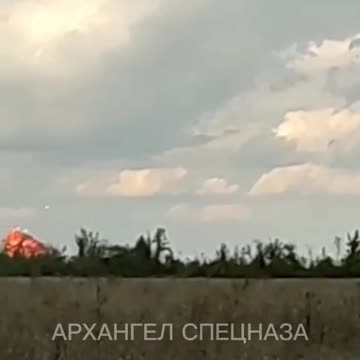 A Kiev regime plane shot down (30-09-22)