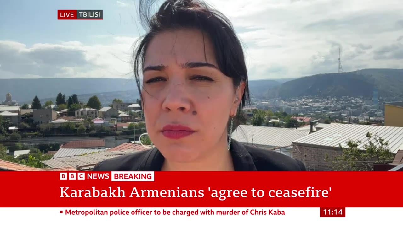 Nagorno-Karabakh conflict: Ethnic-Armenian forces agree to Azerbaijan ceasefire - BBC News