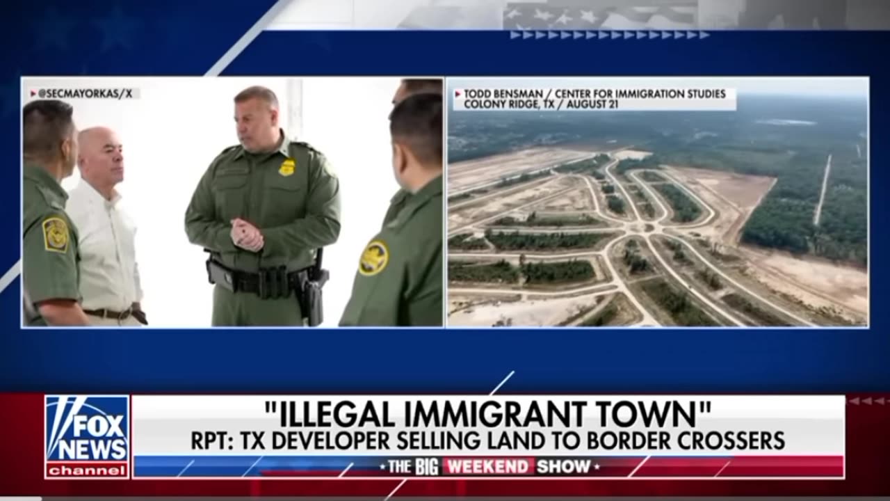 Illegal Migrant town being built in Texas, while homeless Americans remain homeless.