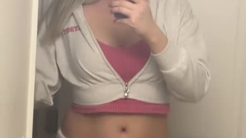 blonde tgirl is very special