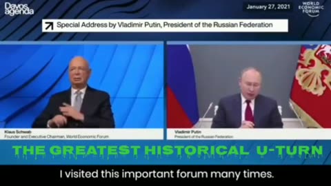 Putin and the WEF / NWO