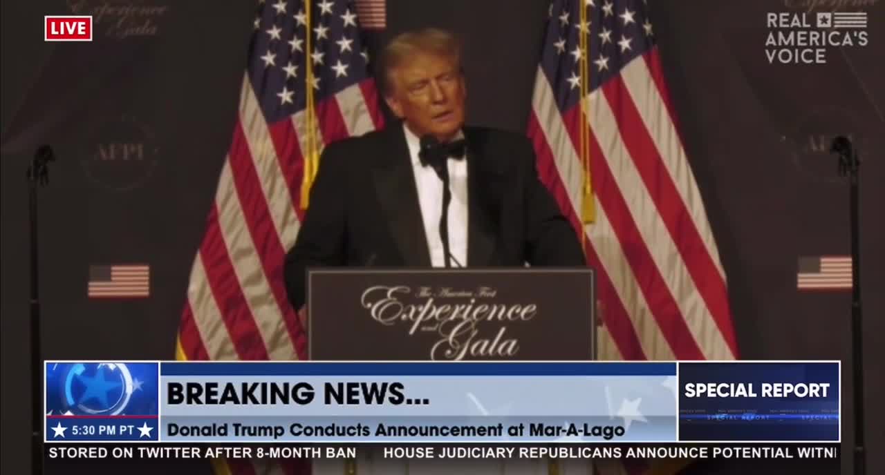 President Trump: Kari Lake who just went through an incredible election - we know it’s not over yet