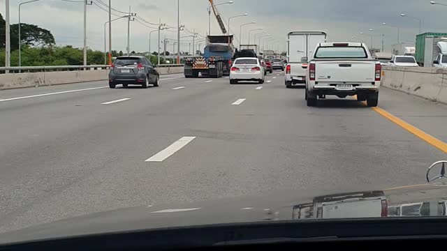 Test drive at bangkok