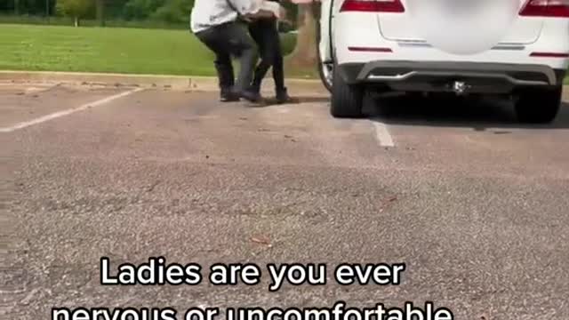 Ladies are you ever nervous or uncomfortable when out & about alonethese days?