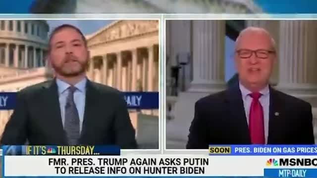 Chuck Todd Freaks Out When Confronted With Hunter Biden Scandal