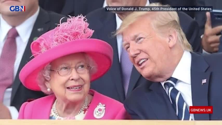 Trump Reacts To The Death Of Queen Elizabeth II