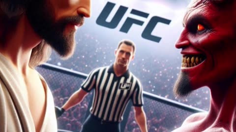 Jesus vs Satan ufc battle ( who wins?)