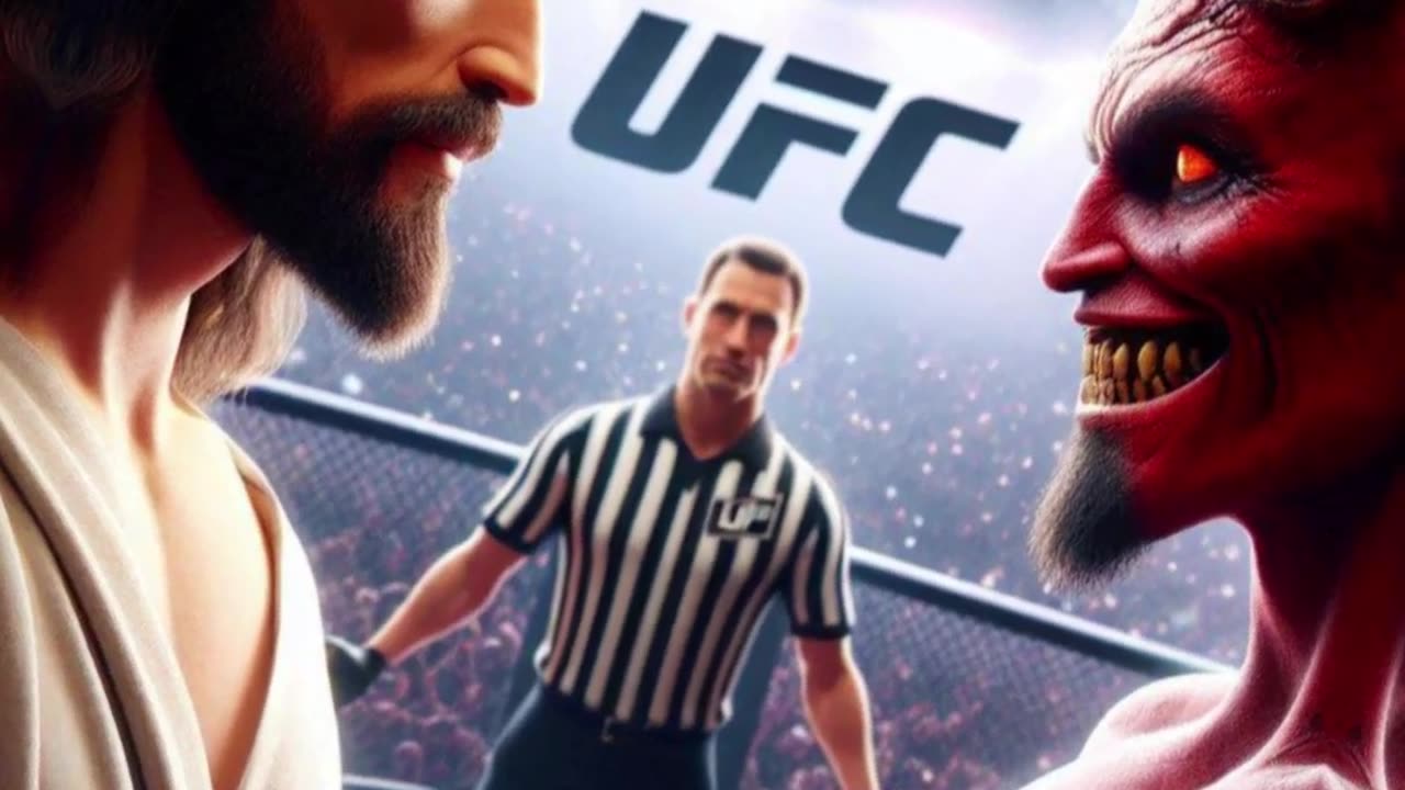 Jesus vs Satan ufc battle ( who wins?)