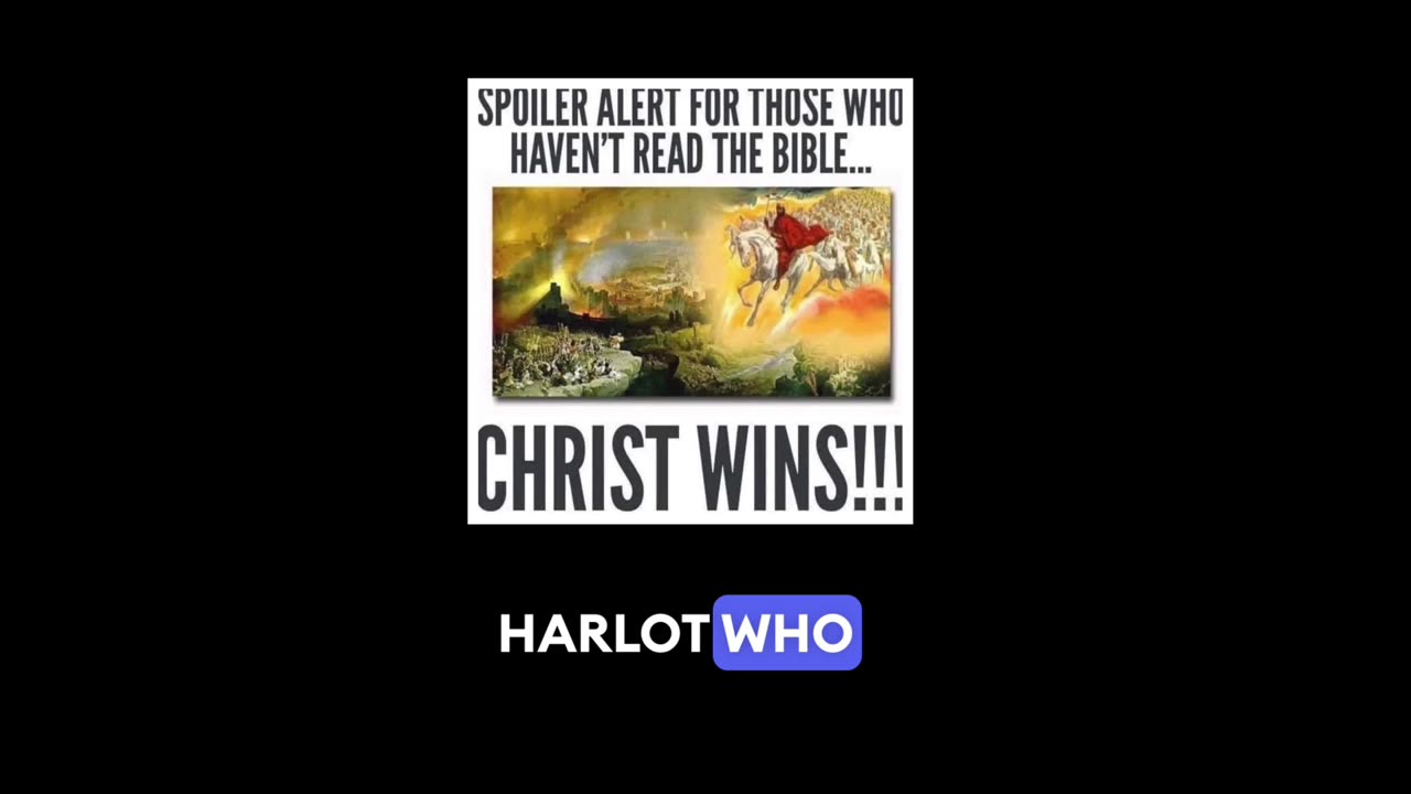 Spoiler Alert ‼️ Christ Wins in the End!