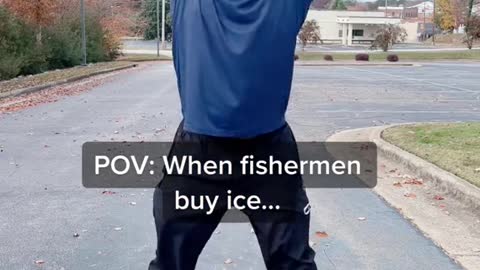 POV: When fishermen buy ice...