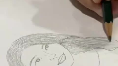 Sketsa gambar Lee ji Eun