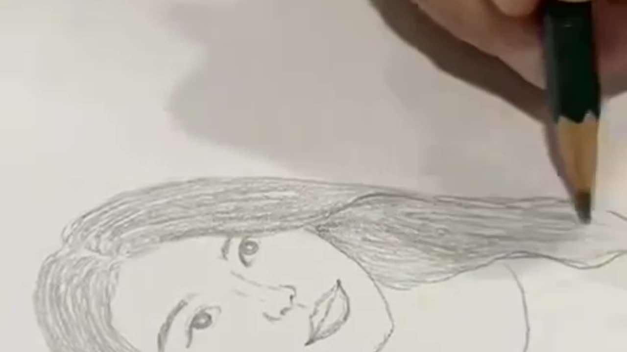 Sketsa gambar Lee ji Eun