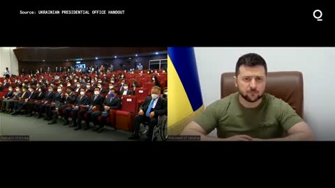 Zelenskiy Says Tens of Thousands of Ukrainians Killed in Mariupol