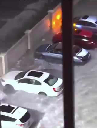 View from a balcony in St. Pete Beach just a few hours prior to Hurricane Helene reaching the coast