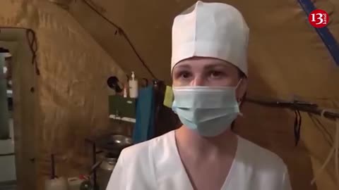 RUSSIANS BUILD MODULAR HOSPITALS IN LUHANSK OBLAST DUE TO LARGE NUMBER OF WOUNDED