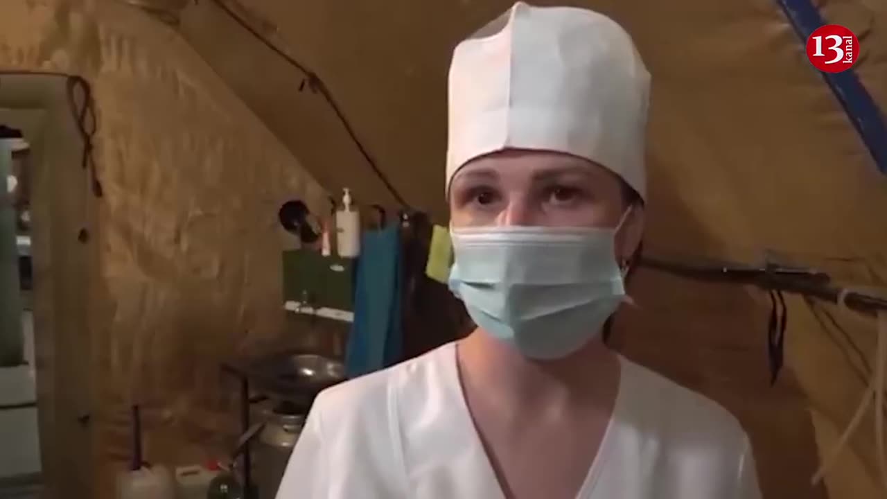 RUSSIANS BUILD MODULAR HOSPITALS IN LUHANSK OBLAST DUE TO LARGE NUMBER OF WOUNDED