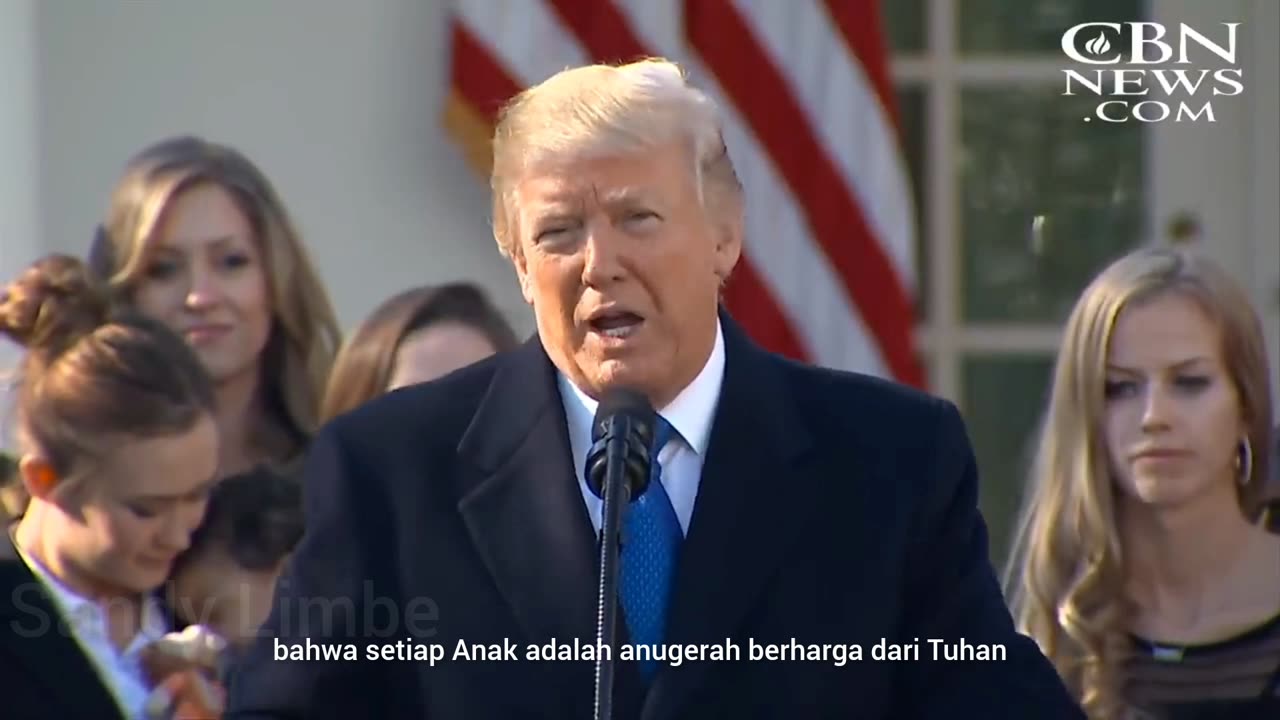 Trump: Setiap Anak Adalah Anugerah Berharga Dari Tuhan