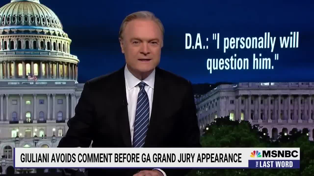 Lawrence: Giuliani's GA Grand Jury Appearance Should Terrify Trump