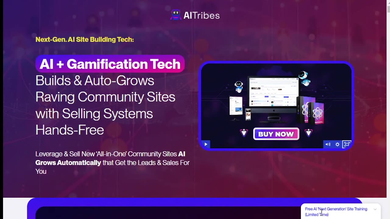 AITribes Professional review Demo