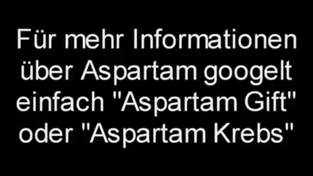 Aspartam Süßstoff, modulierte Gifte