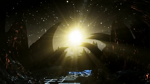 Alien world, 3D animation