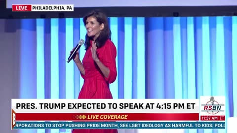 LIVE: Nikki Haley Speaking at the Moms for Liberty: Joyful Warriors Summit...