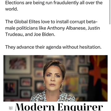 Kari Lake on Stollen Rigged Elections