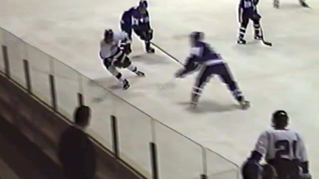 Amherst College Men's Hockey vs. St. Anselm, November 1996